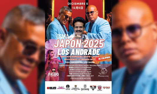 Los Andrade en Japón, Osaka. Dic 5 2025